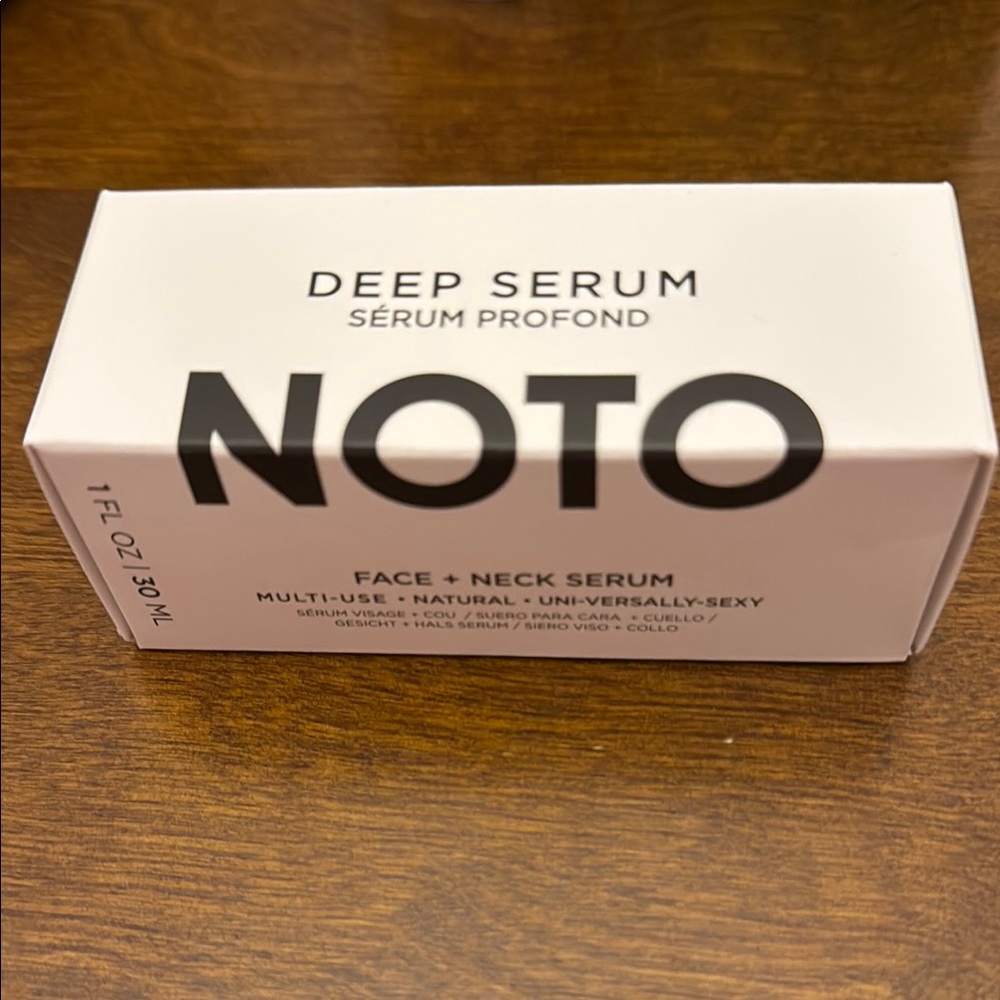 Noto Botanics White Serum and Face Oil